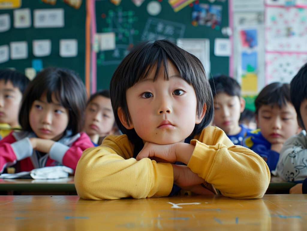 成績が伸び悩んでいる小学生