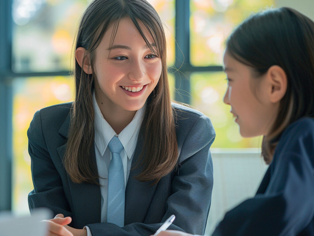 受験対策を行う家庭教師