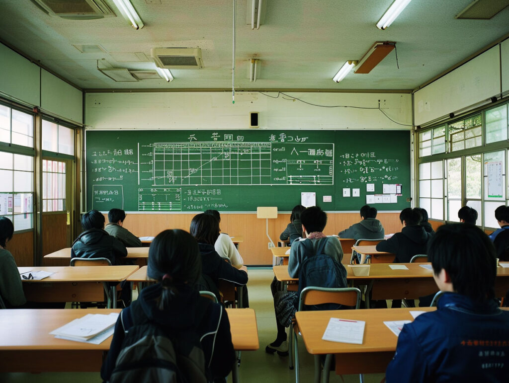 数学の授業風景