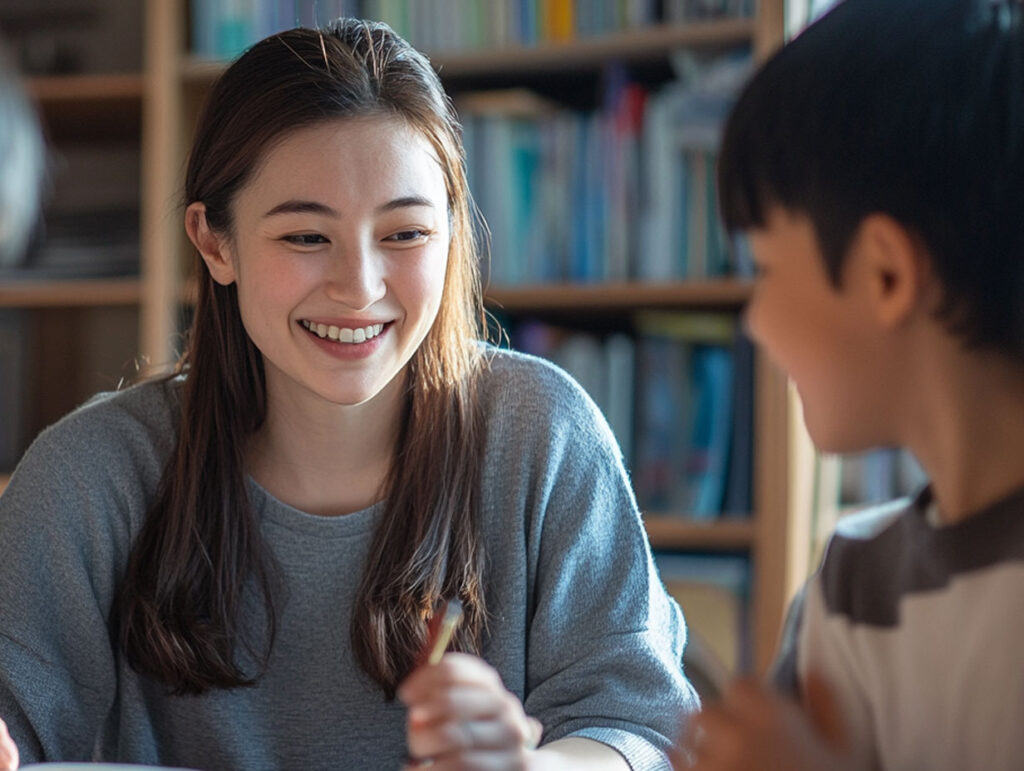 子供を上手に励まして勉強に向かわせる保護者