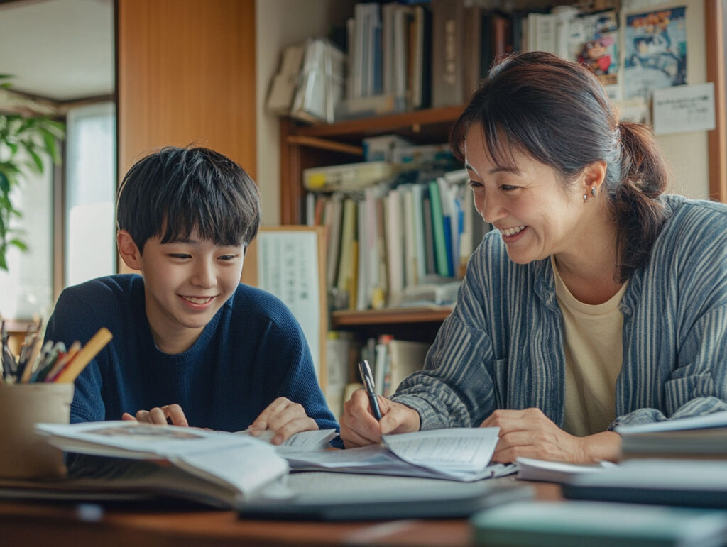 宿題を親子でサポート